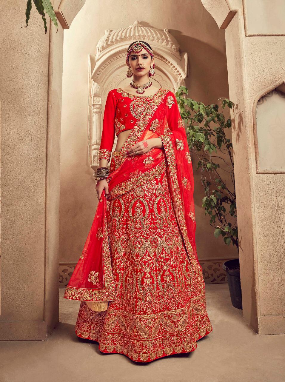 Designer Exclusive Bridal Lehenga Choli. at Rs 3333, Bridal Lehengas in  Surat