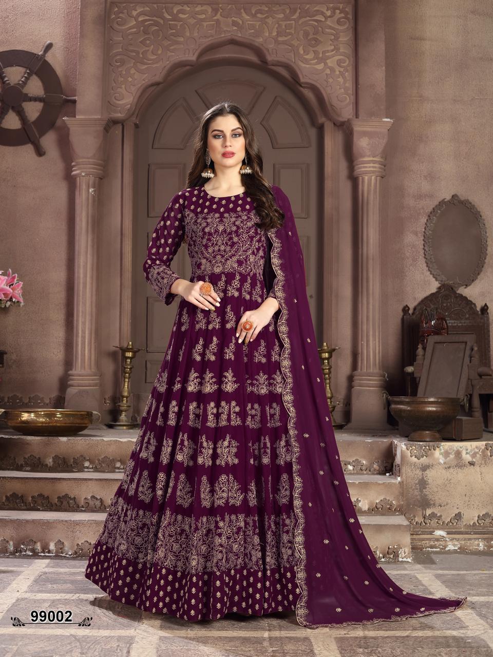 Ladies Fancy Party Wear Gown Manufacturer Supplier from Surat India