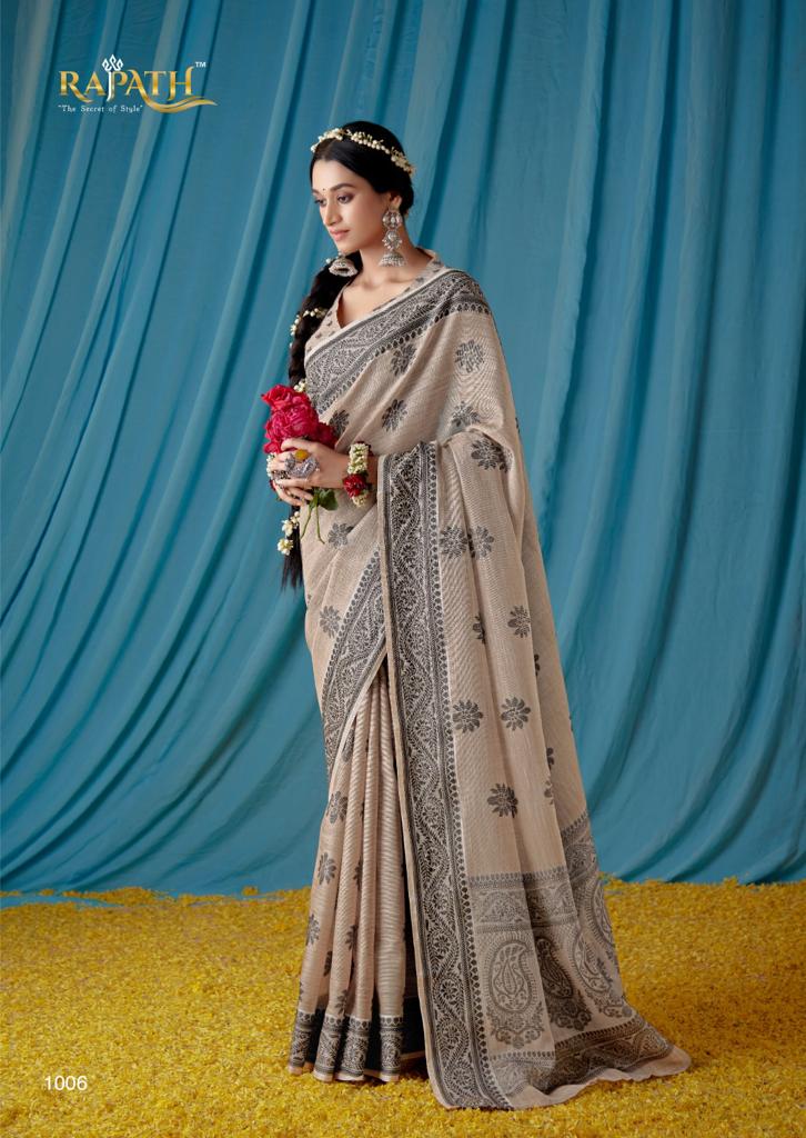 MEERA BY RAJPATH FABRICS BEAUTIFUL TRADITIONAL WEAR SAREE - NITYANX